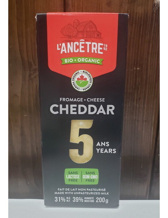 Fromage cheddar vieilli 5 ans