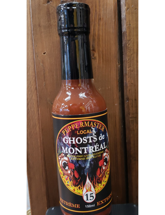 Peppermaster Local Sauce piquante Ghosts de Montréal