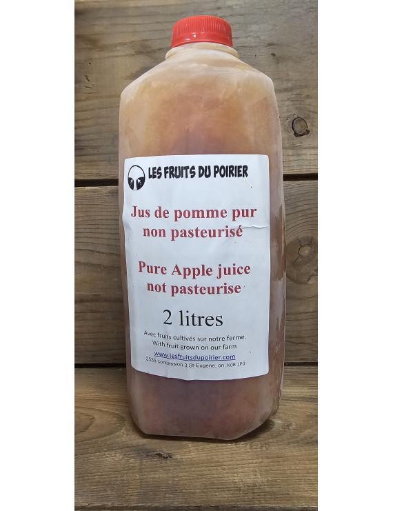 Jus de pomme 2 litres