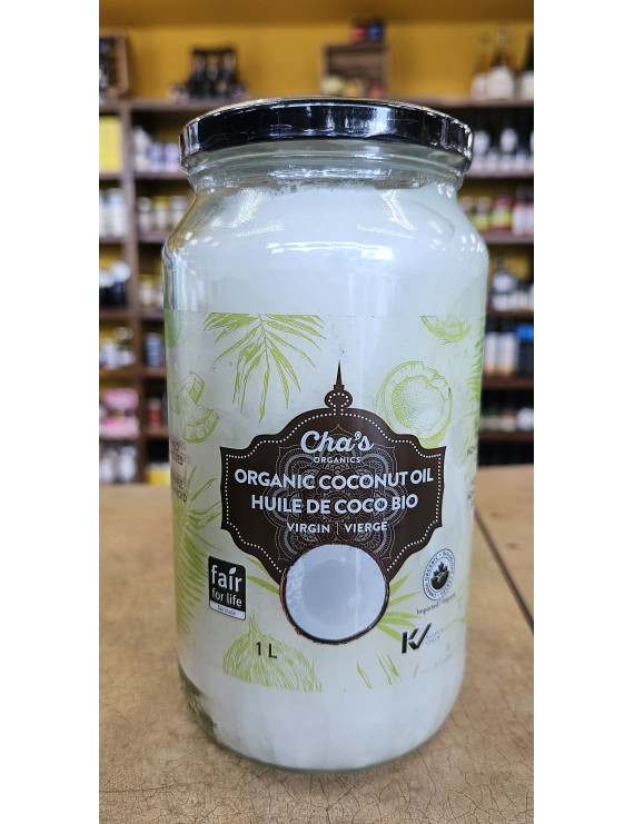 Huile de noix de coco vierge bio 1L