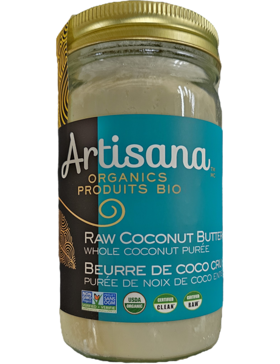 Beurre de coco cru biologique