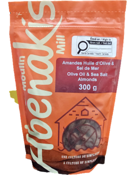 Amandes huile d'olive et sel de mer
