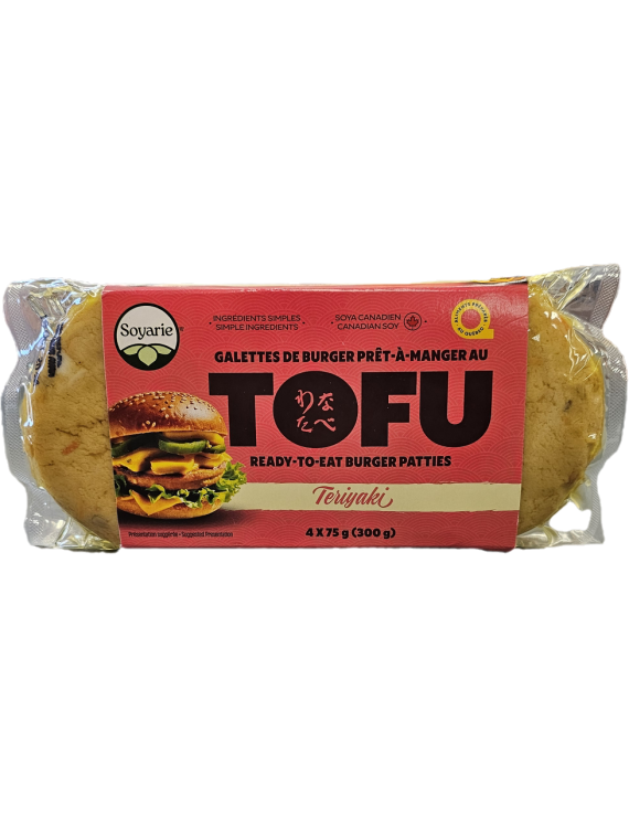 Burger au tofu teriyaki
