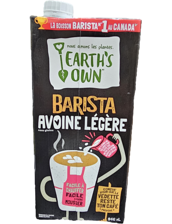 Boisson d'avoine barista légère