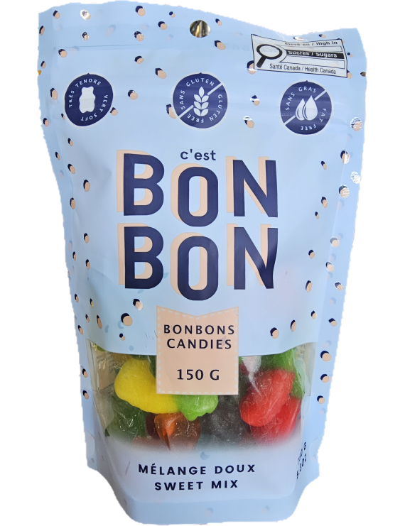 Bonbons mélange doux