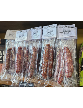 Saucisson amande et ameretto - Le Porc-Épique