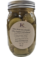 Olives vertes farcies aux amandes