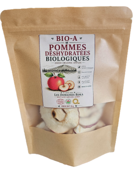 Pommes déshydratées biologique