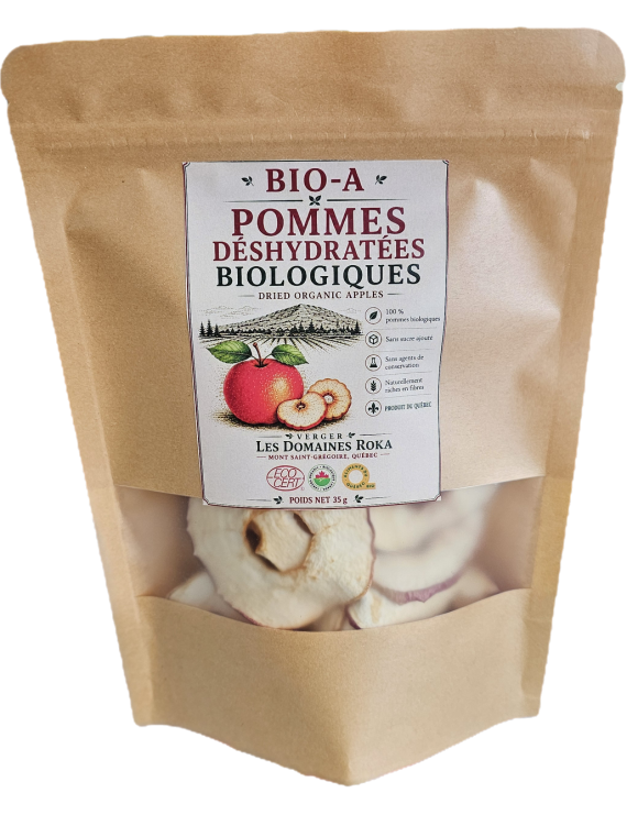 Pommes déshydratées biologique