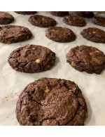 Triple chocolate cookies 