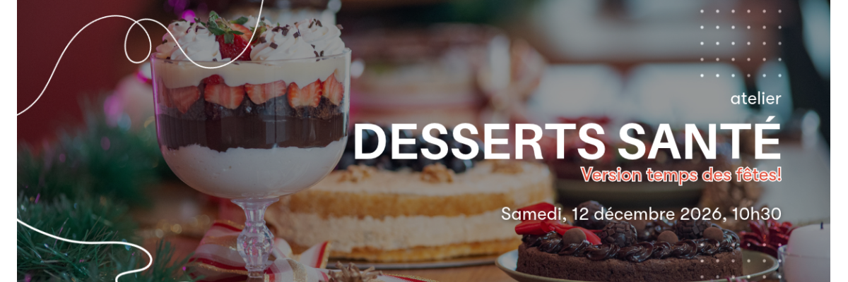 Atelier desserts santé