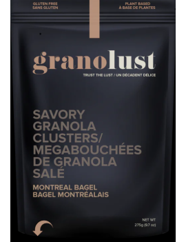 Megabouchées de Granola Salé Montreal Bagel Granolust