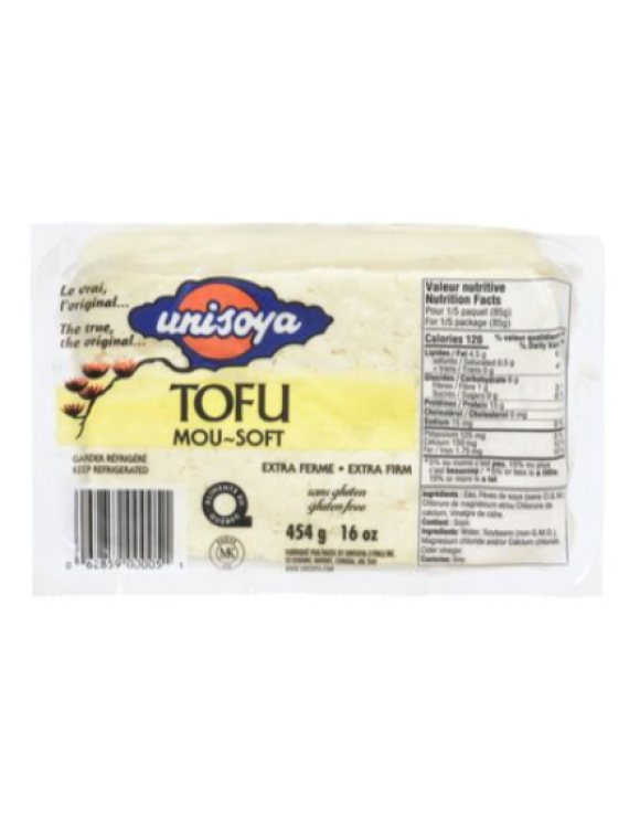 Tofu mou Unisoya biologique