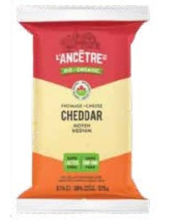 Fromage cheddar moyen 325g