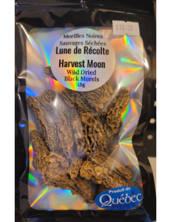 Morilles noir déshydraté 15g