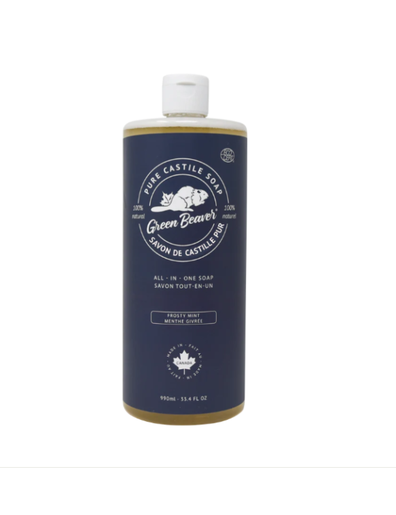 Savon de Castille pur tout-en-un - Menthe givrée