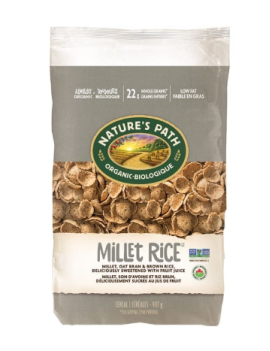 Céréales de riz et millet biologiques