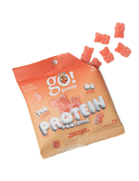 GoGummy Protéine - Pêche