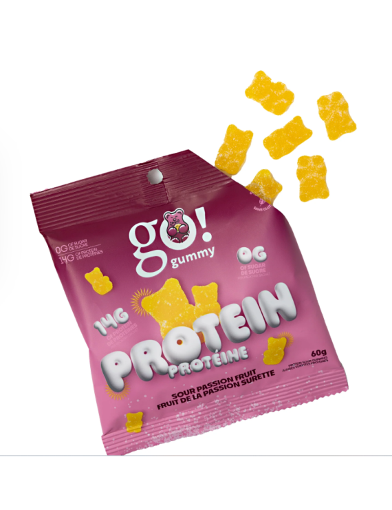 GoGummy Protéine - Fruit de la passion surette