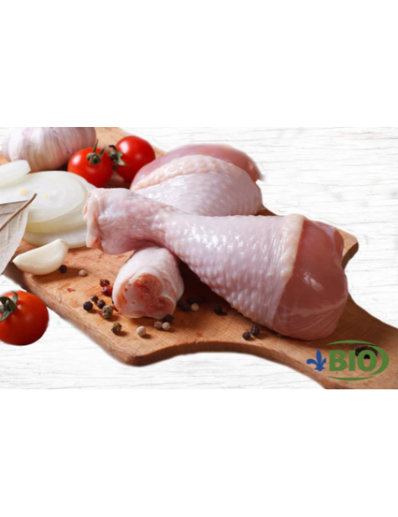 Pilon de poulet biologique