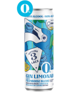 Gin Limonade Framboise Bleue Sans alcool