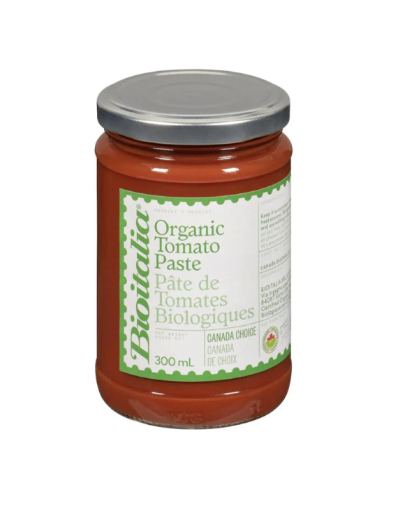 Pâte de tomates biologiques
