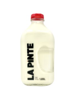 Lait de Jersey 2% M.G. homogénéisé - 1.89L (La Pinte)