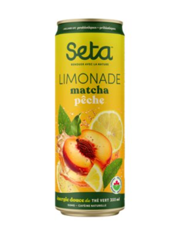 Limonade Matcha Pêche