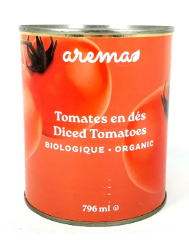 Tomates en dés bio