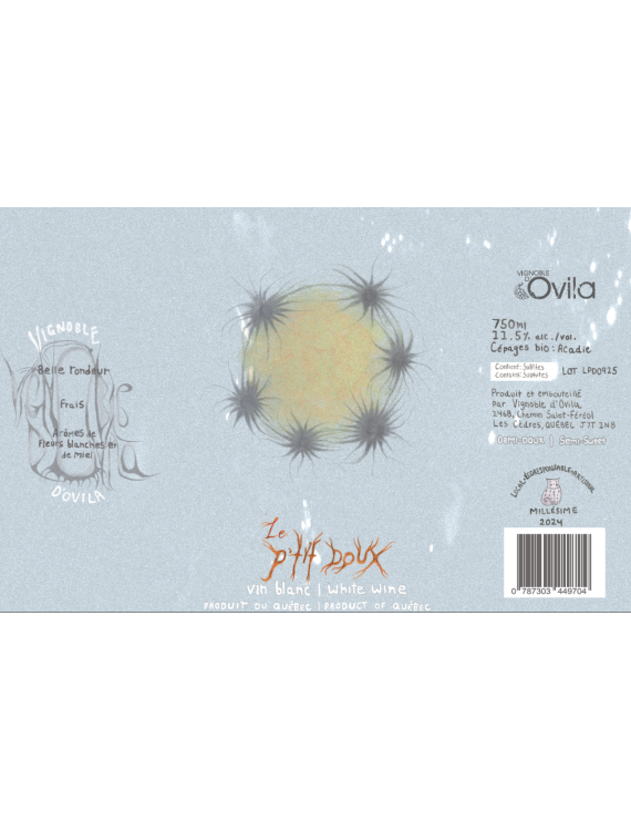 Le p'tit doux - vin blanc
