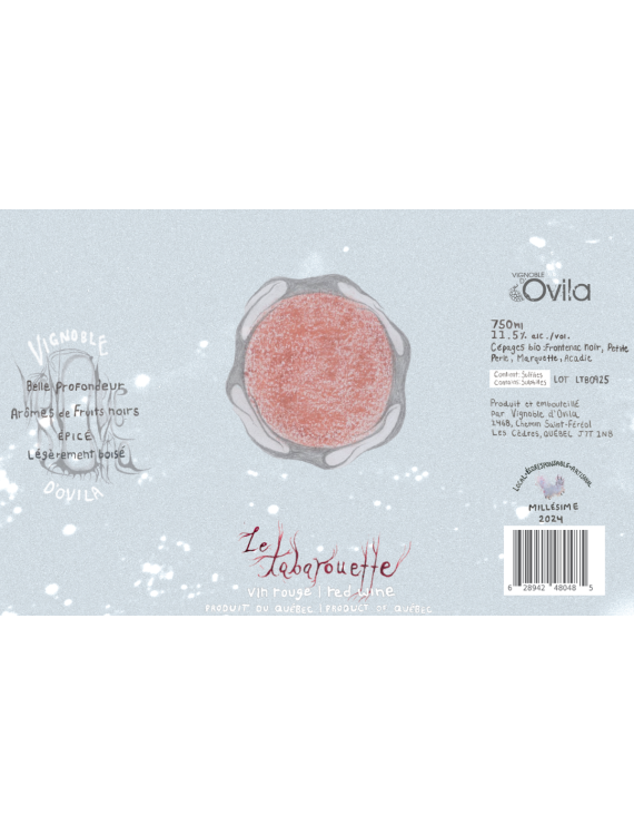 Le Tabarouette - vin rouge