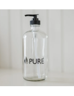 Bouteille en verre avec pompe 500 ml