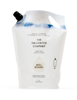 Savon à mains - sans parfum - The Unscented Company