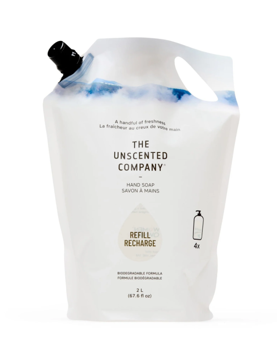 Savon à mains - sans parfum - The Unscented Company