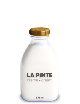 Crème biologique 35% - 473mL (La Pinte)