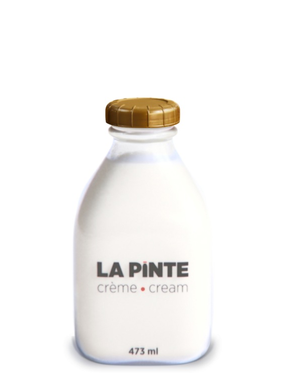 Crème biologique 35% - 473mL (La Pinte)