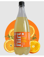 Orange thyme sparkling lemonade