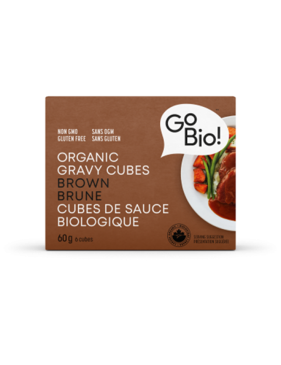 Cubes sauce brune biologique - GoBio!- consommation rapide