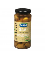 Organic whole green olives