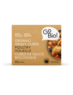 Organic gravy cubes - Go Bio