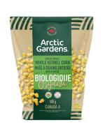 Maïs à grains entiers congelés biologique