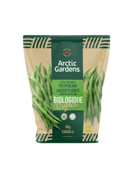 Haricots verts entiers extra fins biologique