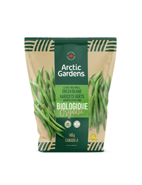Haricots verts entiers extra fins biologique