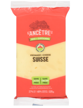 Fromage Suisse Bio - Sans Lactose  (325g) 