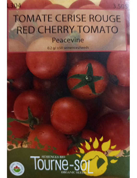 Semences - Tomates cerises rouges Peacevine