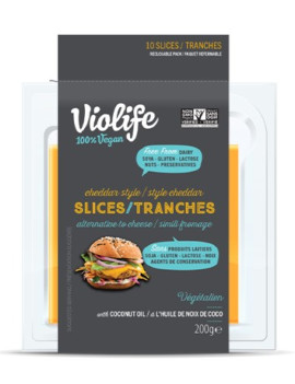 Fromage style cheddar vieilli en tranches