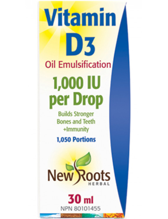 Vitamin D3 1000 IU (liquid)