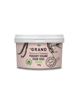 Organic Vegan vanille yogurt