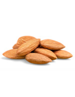 Raw european almonds