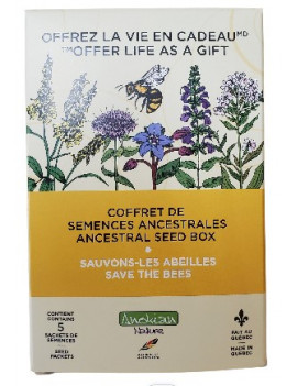 Coffret de semences ancestrales - Sauvons les abeilles